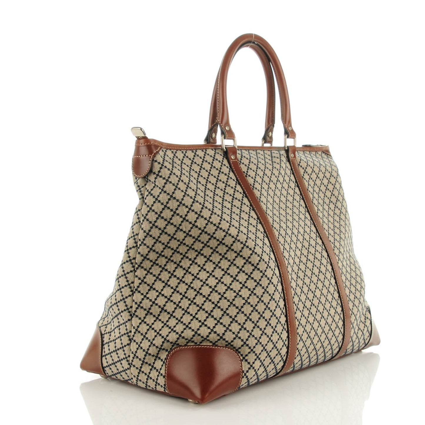 Diamante Medium Joy Tote Bag Brown