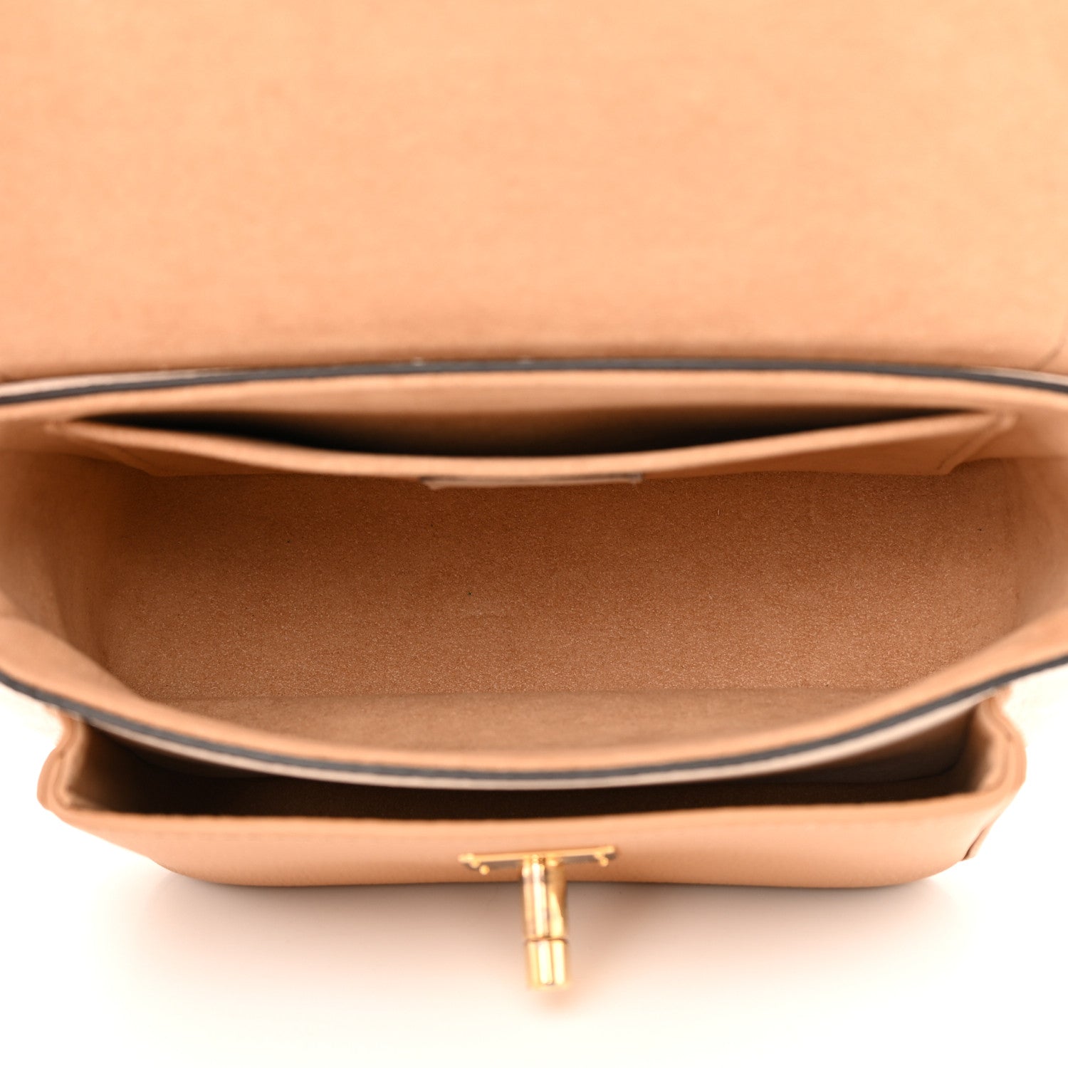 Louis Vuitton Grained Calfskin Lockme Tender Quartz 5 of 11
