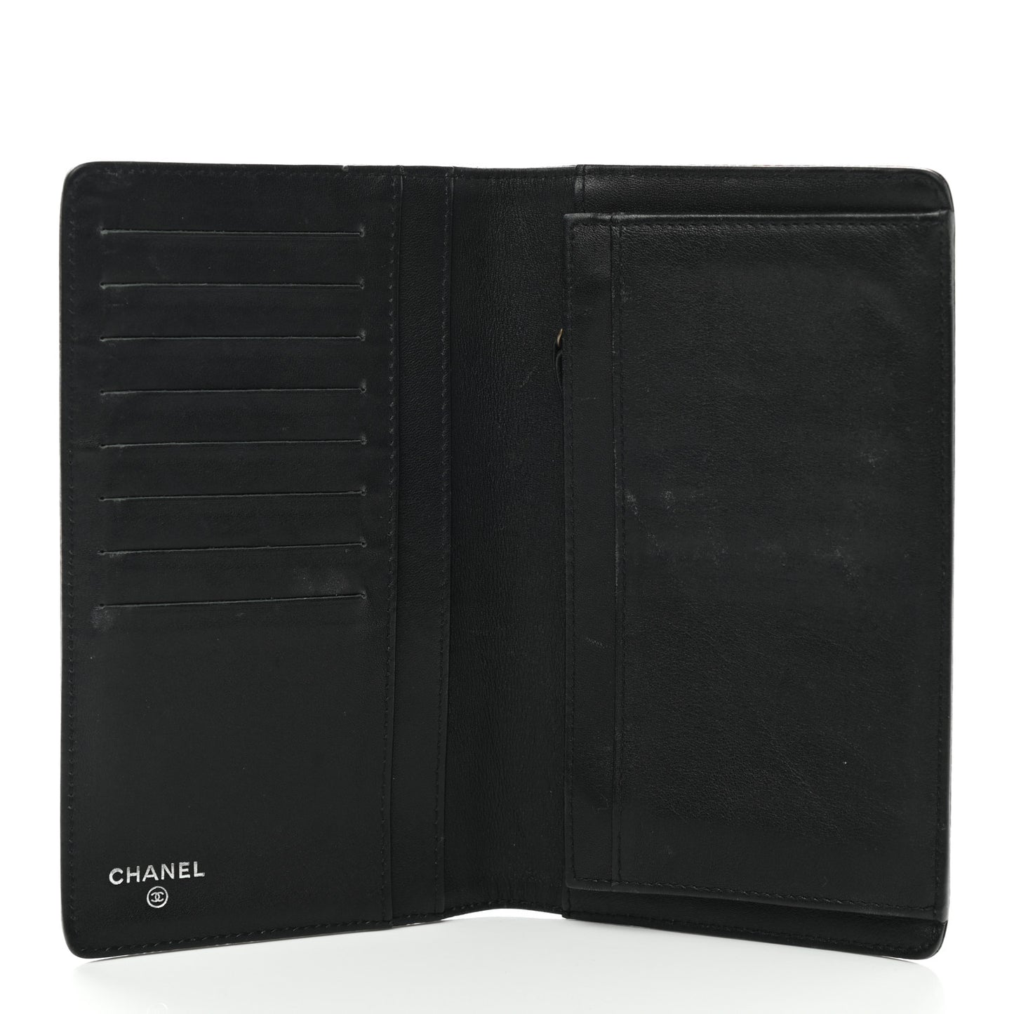 Caviar Timeless CC Yen Wallet Black