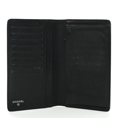 Chanel Caviar Timeless CC Yen Wallet Black 5 of 14