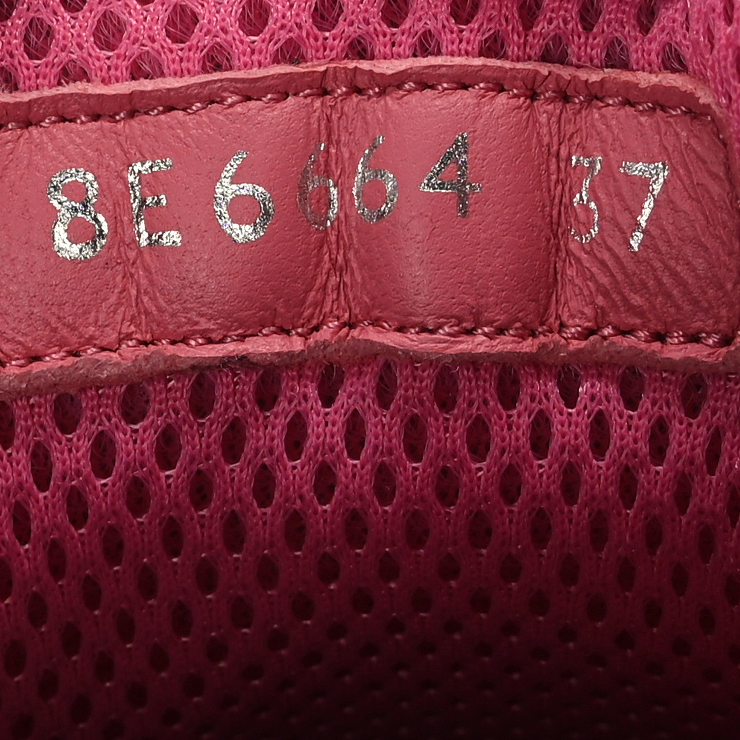 Fendi Velvet Quilted Logo Sneakers 37 Burgundy 3 of 8