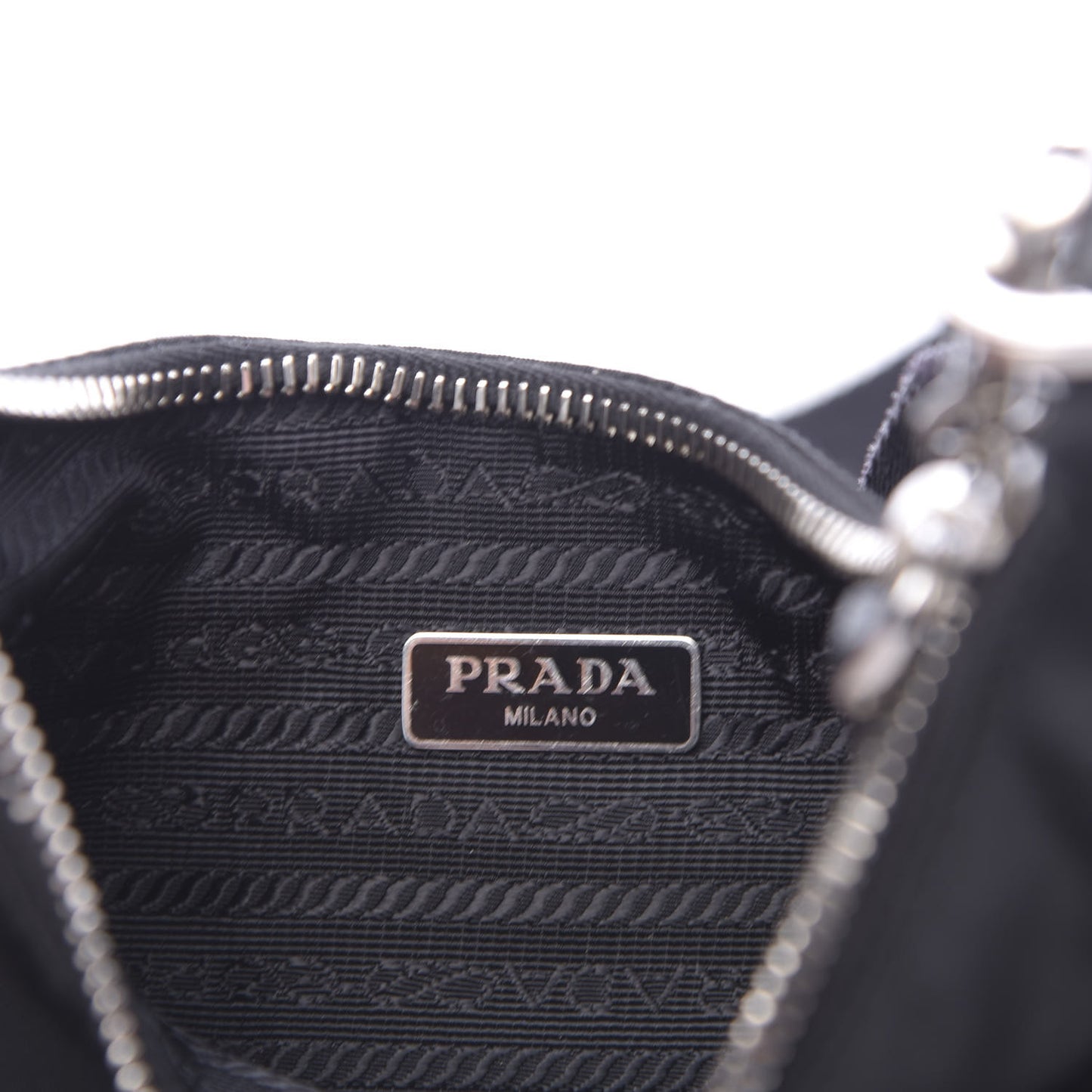 Nylon Re-Edition 2005 Shoulder Bag Black