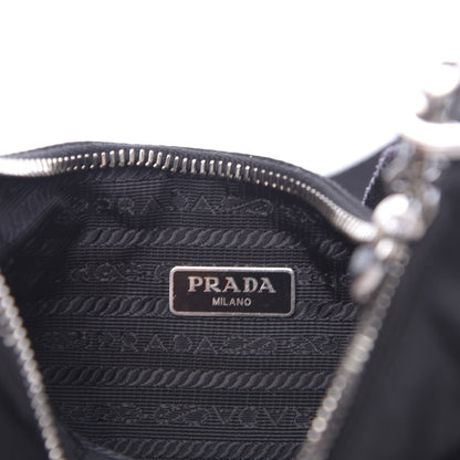 Prada Nylon Re-Edition 2005 Shoulder Bag Black 6 of 13
