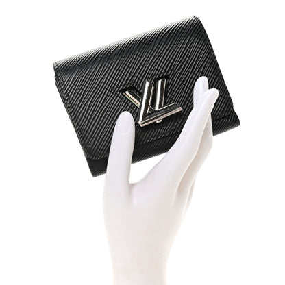 Louis Vuitton Epi Twist XS Wallet Black 2 of 9