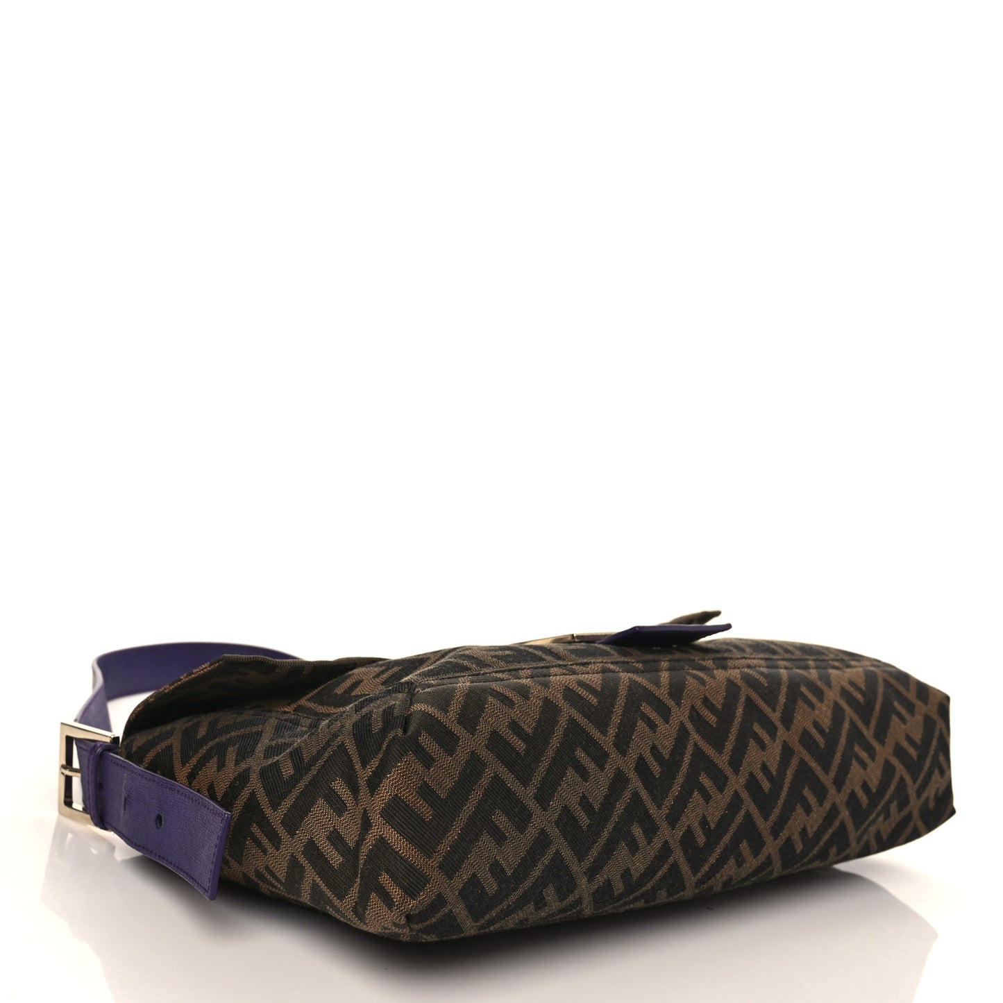Zucca Vitello Elite Messenger Baguette Tobacco Viola