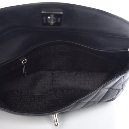 Chanel Lambskin Quilted CC Turnlock Flap Shoulder Bag Black 5 of 9