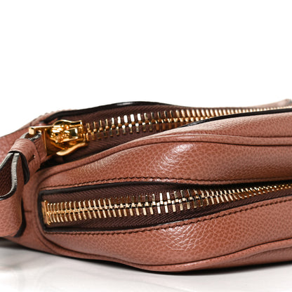 Tom Ford Pebbled Calfskin Mini Jennifer Crossbody Bag Caramel 8 of 9