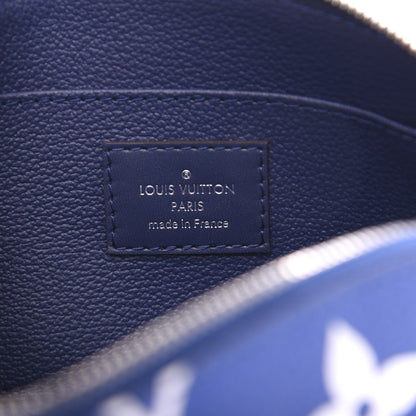 Louis Vuitton Monogram Giant Escale Cosmetic Pouch Blue 6 of 6