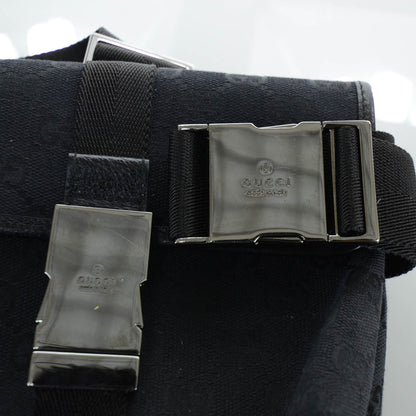 Gucci GG Monogram Web Buckle Belt Bag Black 10 of 10
