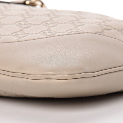 Gucci Guccissima Medium Jackie O Bouvier Hobo Off White 7 of 11