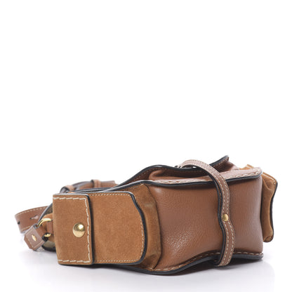 Chloe Calfskin Suede Small Jodie Camera Bag Caramel 4 of 10