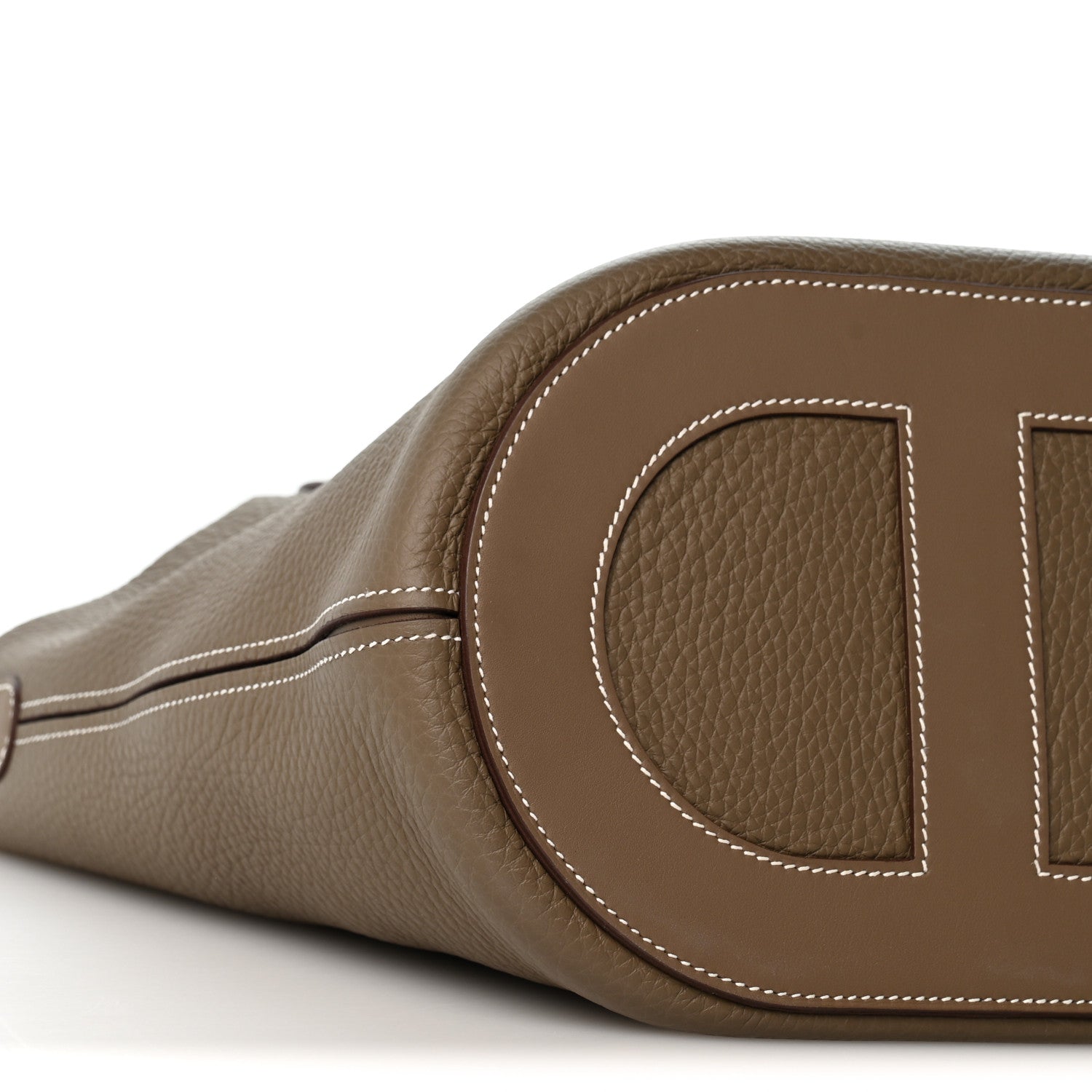 Hermes Taurillon Clemence Swift In-The-Loop 23 Bag Etoupe 9 of 12