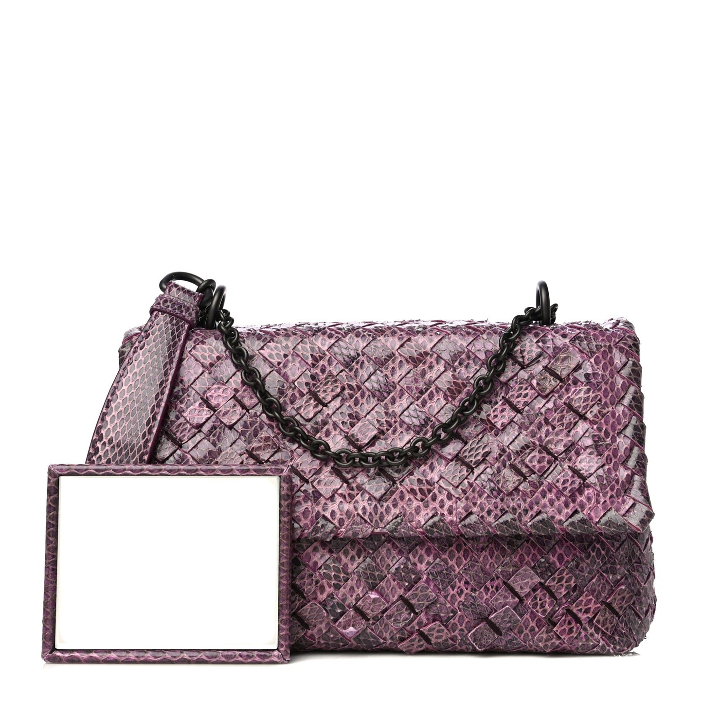 Ayers Intrecciato Baby Olimpia Shoulder Bag Twilight