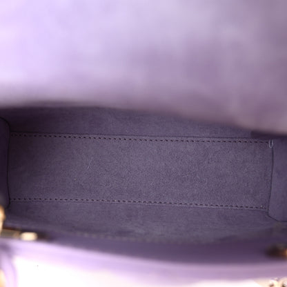 Christian Dior Lambskin Cannage Mini Lady Dior Lilac 5 of 10