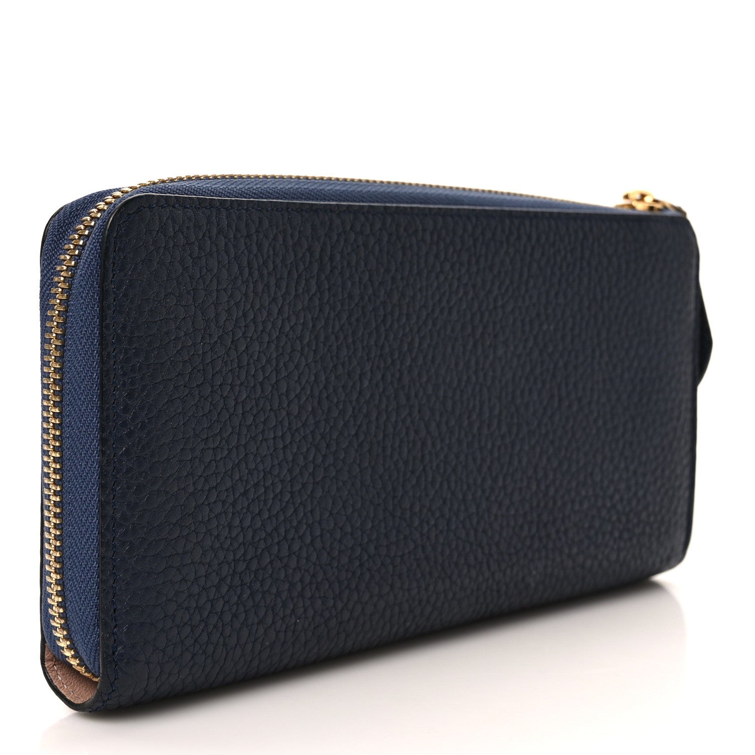 Louis Vuitton Taurillon Comete Wallet Blue Marine 3 of 8