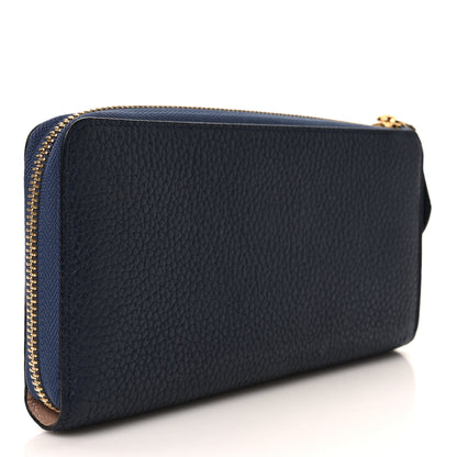 Louis Vuitton Taurillon Comete Wallet Blue Marine 3 of 8