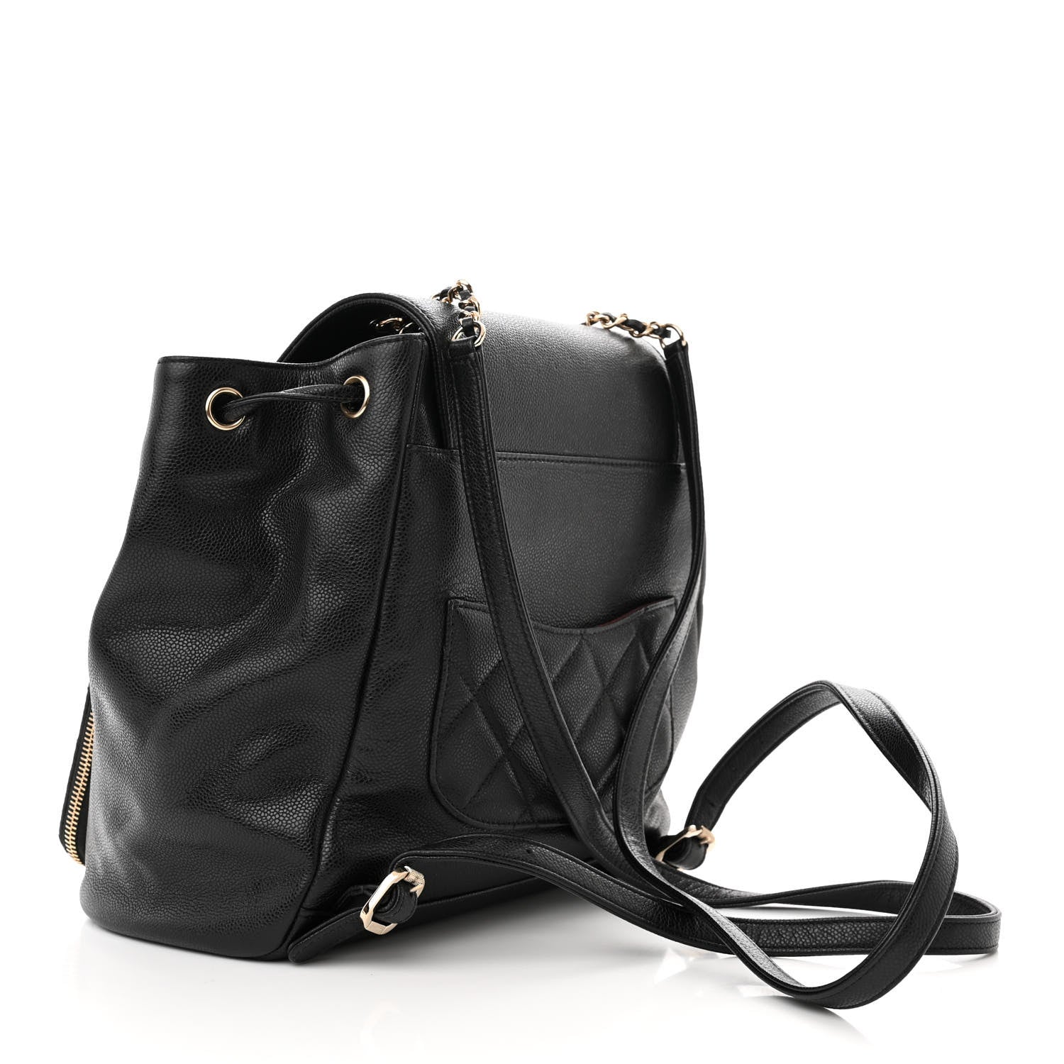 Chanel Caviar Quilted Business Affinity Backpack Black 3 of 10