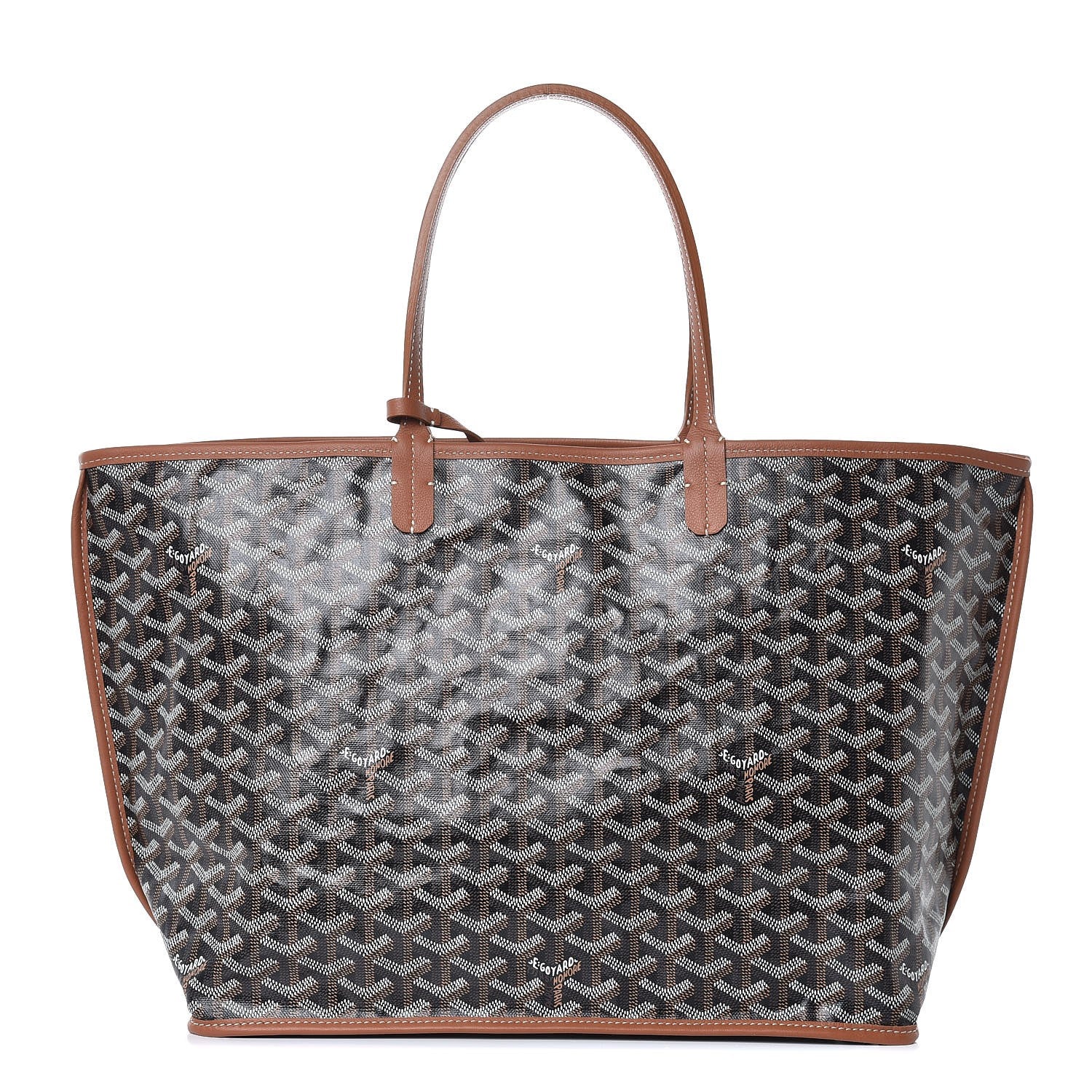 Goyard Goyardine Reversible Anjou PM Black Gold 1 of 13