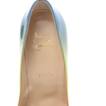 Christian Louboutin Patent Sunrise Pigalle Follies 100 Pumps 39.5 Multicolor 6 of 8