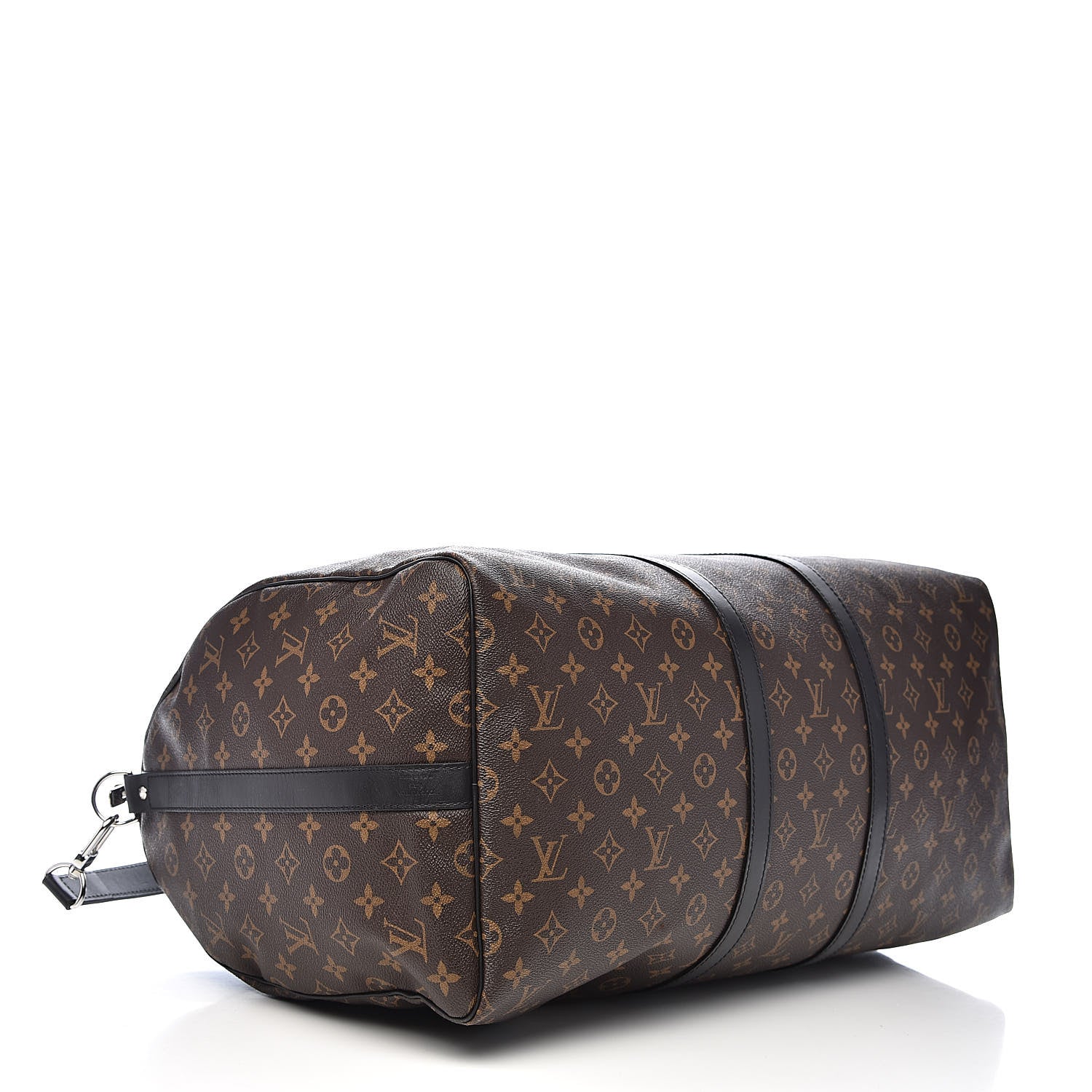 Louis Vuitton Monogram Macassar Keepall Bandouliere 55 4 of 10