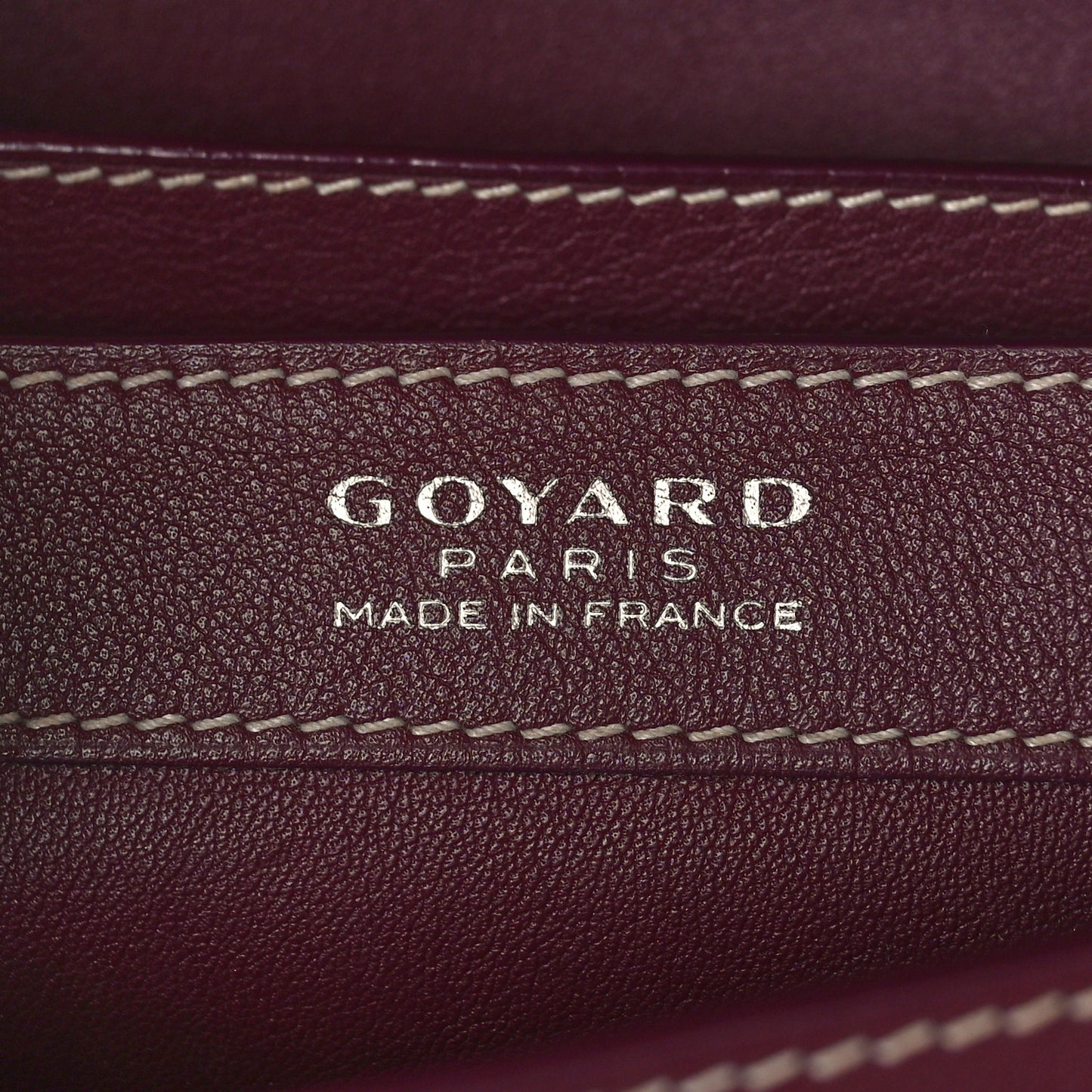 Goyardine 233 PM Shoulder Bag Burgundy