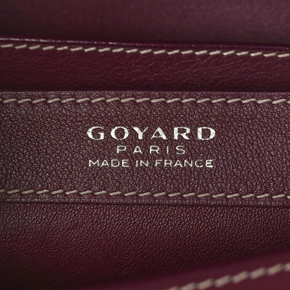 Goyard Goyardine 233 PM Shoulder Bag Burgundy 6 of 8