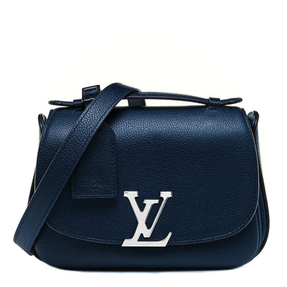 Louis Vuitton Grained Calfskin Vivienne NM Blue Marine 1 of 8