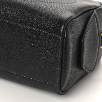 Prada Vitello Phenix Embossed Logo Camera Bag Black 8 of 8