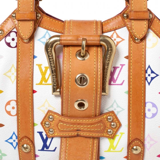Louis Vuitton Monogram Multicolor Theda GM White 6 of 9