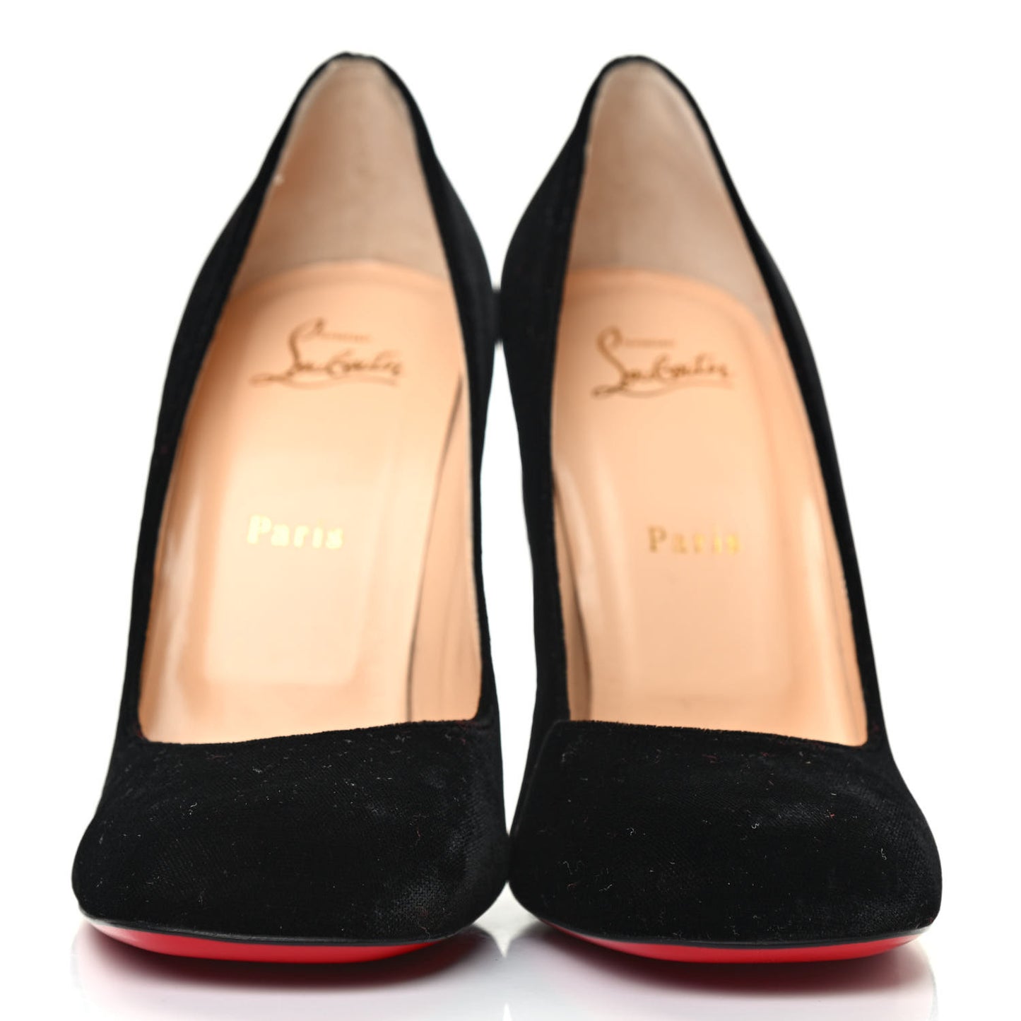 Velvet Cadrilla Corazon 100 Pumps 39.5 Black
