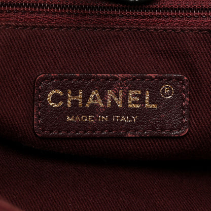 Chanel Calfskin Quilted Large Soft Elegance Tote Black 8 of 25