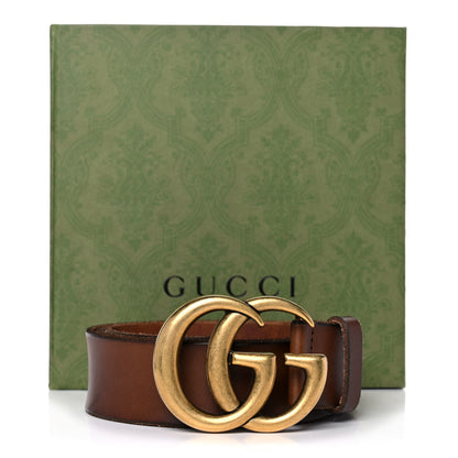 Gucci Faded Calfskin Double G Belt 90 36 Cuir 8 of 8