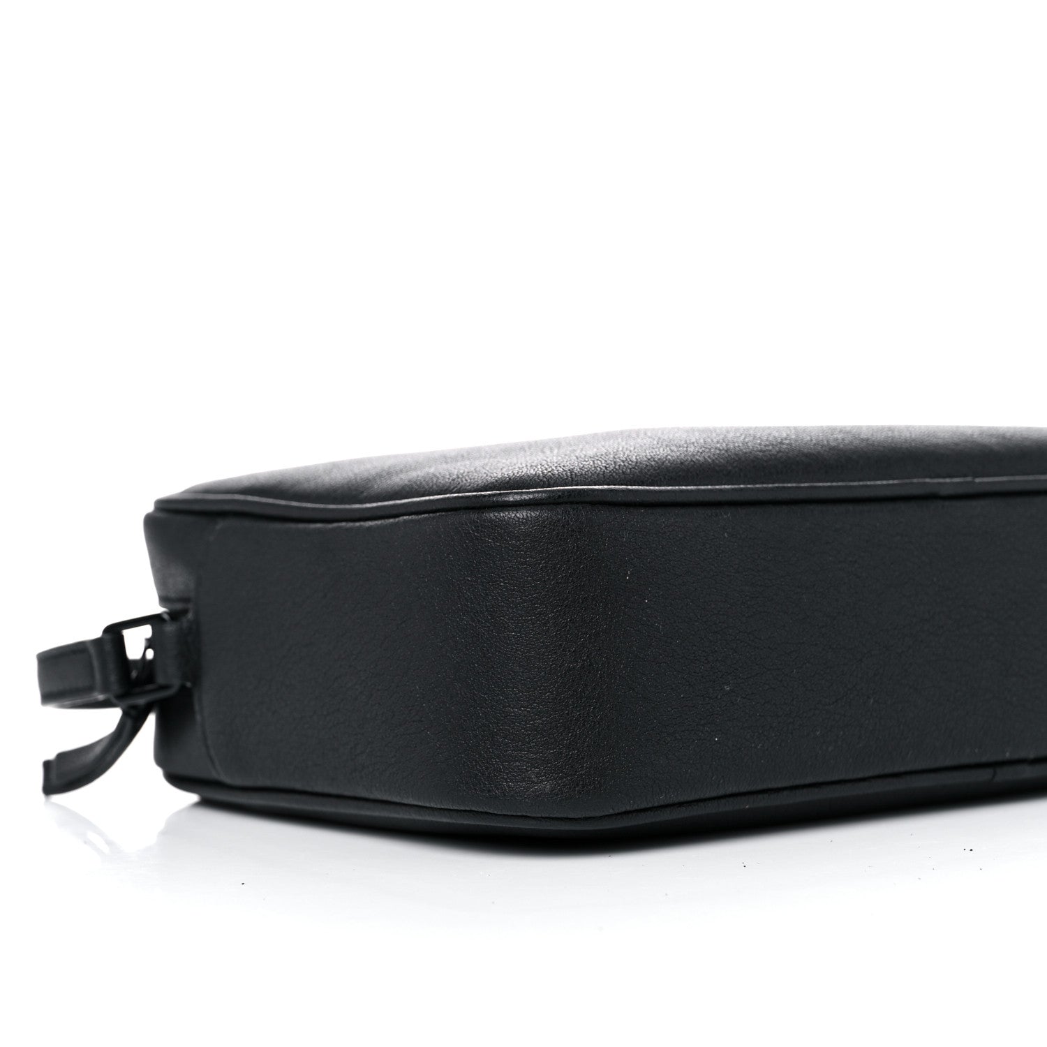 Saint Laurent Lambskin Monogram Small Lou Camera Bag Black 8 of 9