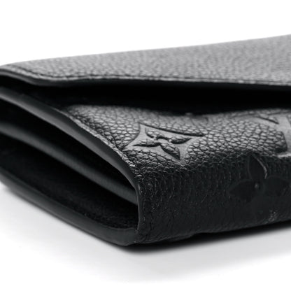 Louis Vuitton Empreinte Sarah Wallet NM Black 8 of 11