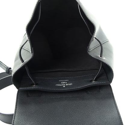 Louis Vuitton Calfskin Lockme Backpack Black 4 of 8