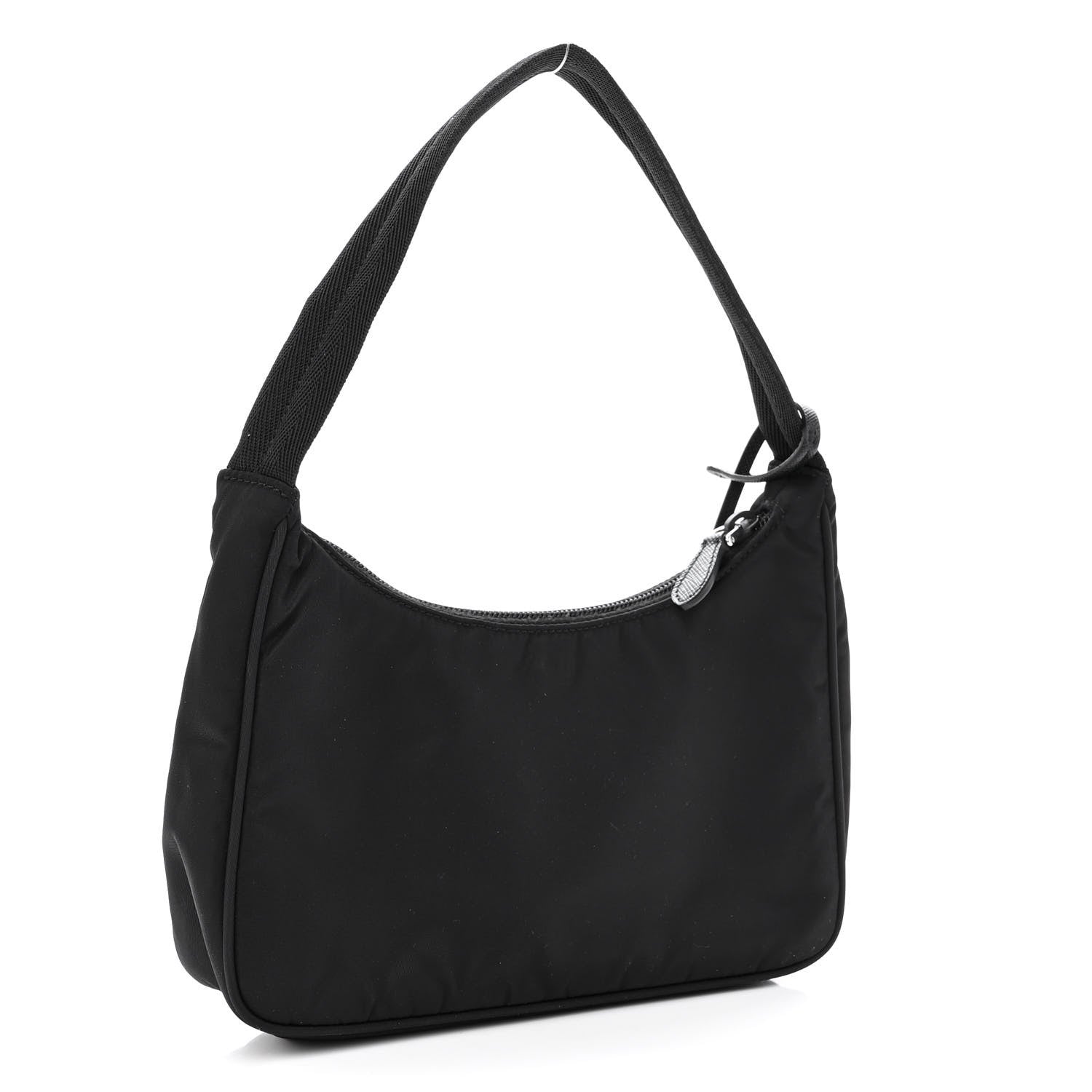 Prada Tessuto Nylon Mini Re-Edition 2000 Bag Black 3 of 10