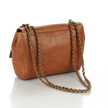 Mulberry Natural Calfskin Small Lily Flap Oak 3 of 9