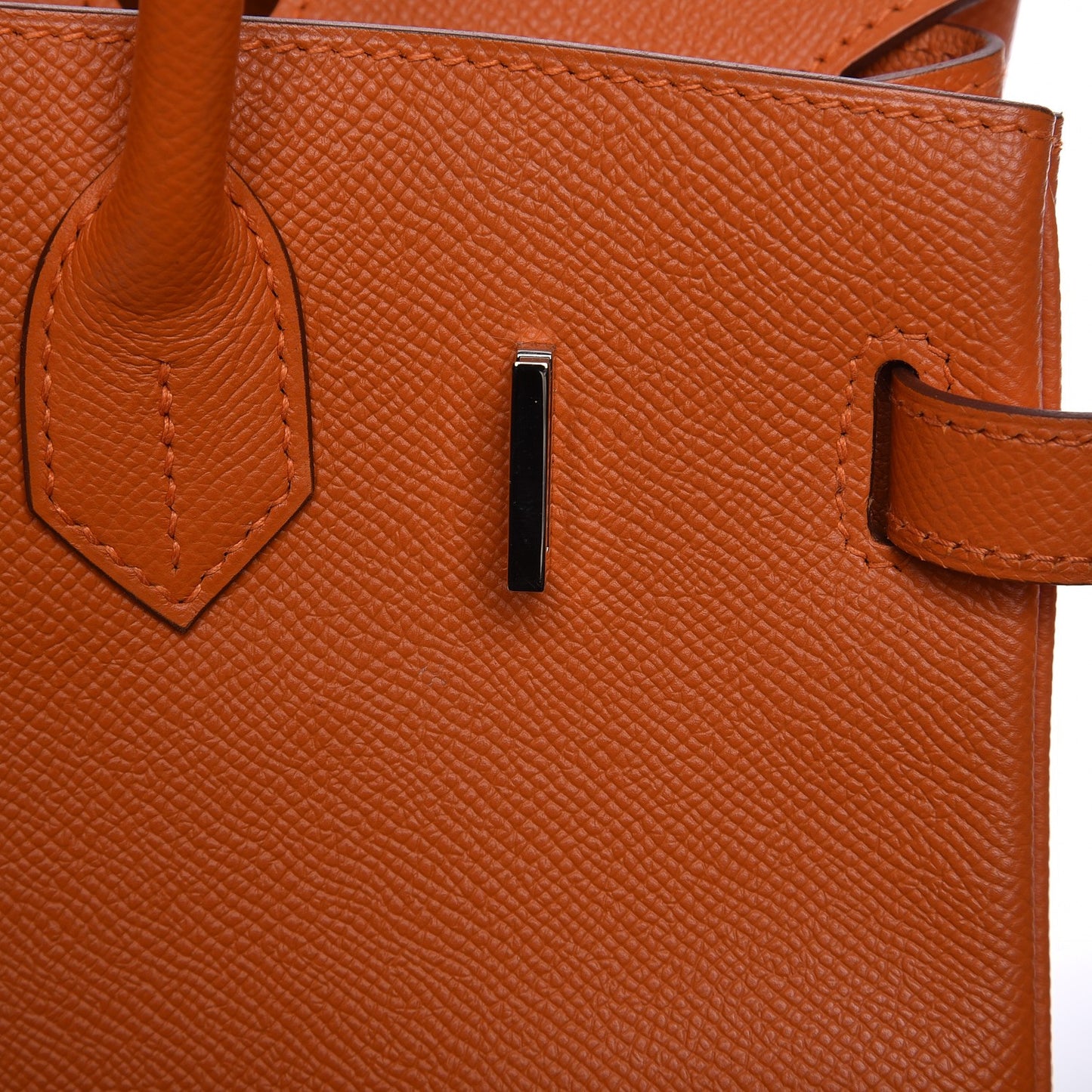 Epsom Birkin 30 Orange