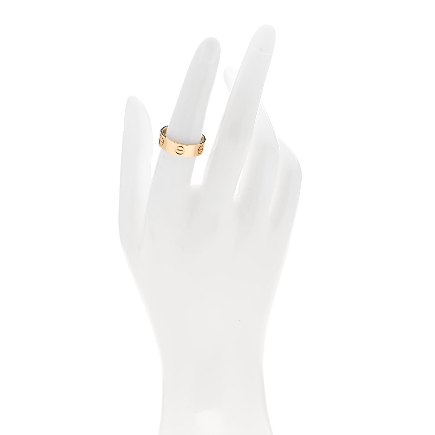 18K Yellow Gold 5.5mm LOVE Ring 53 6.5