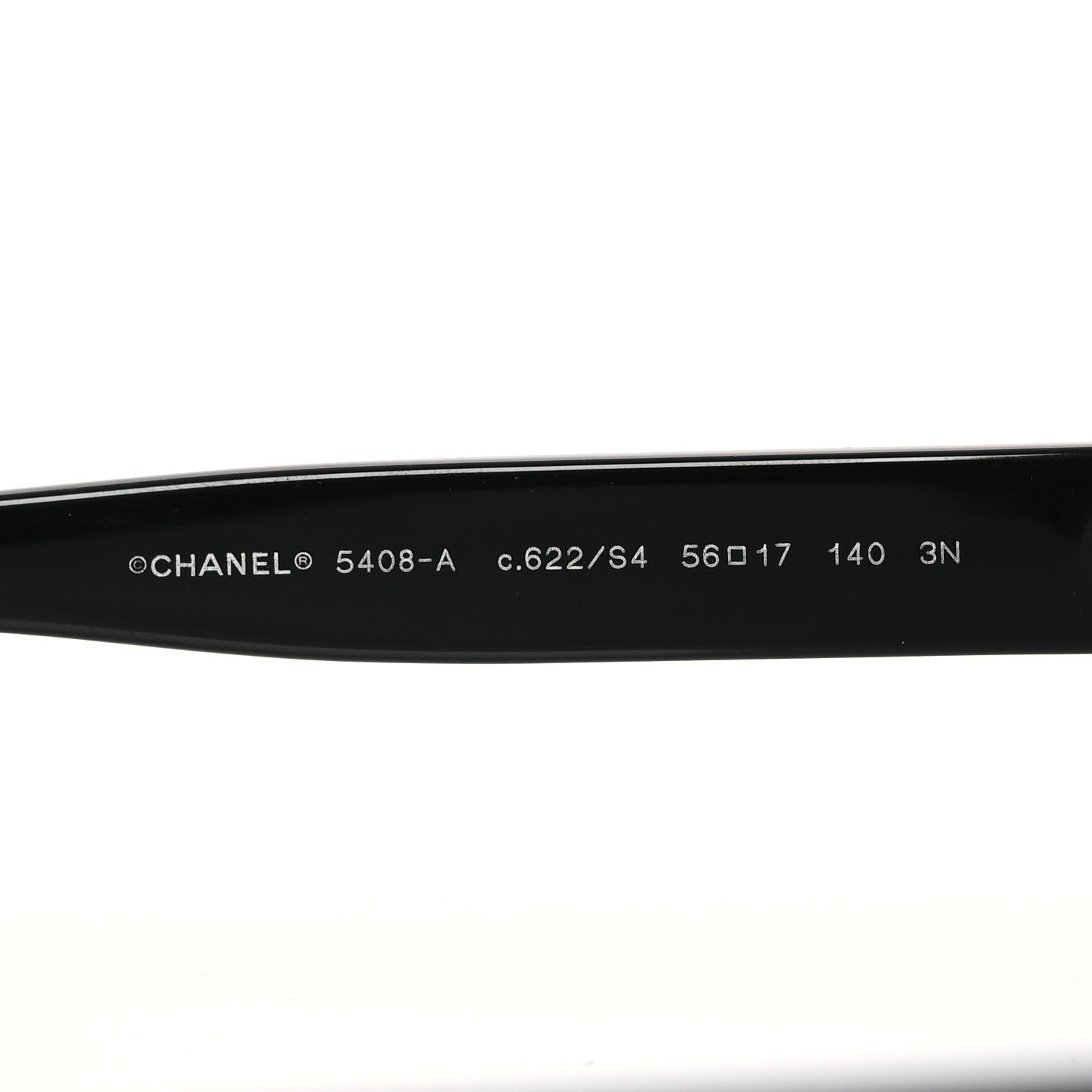 Chanel Acetate Square Sunglasses 5408-A Black 5 of 8