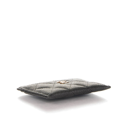 Chanel Caviar Quilted Card Holder Black 4 of 8