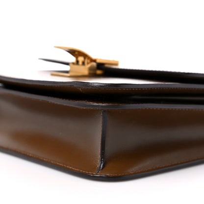 Celine Box Calfskin Teen Classic Box Flap Bag Camel 9 of 10