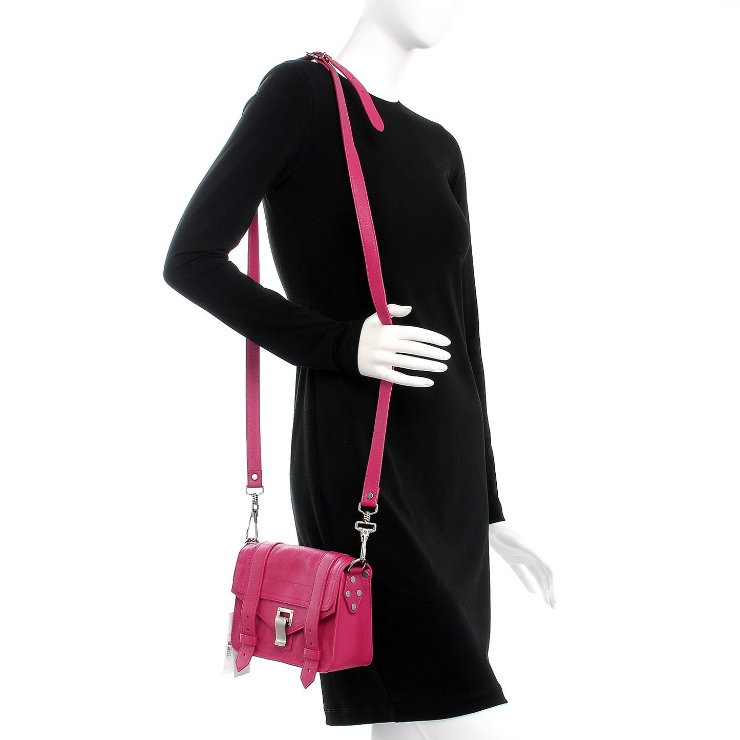 Lambskin PS1 Mini Crossbody Bag Peony