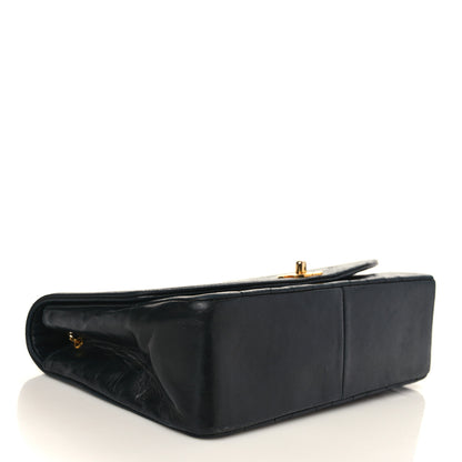 Chanel Lambskin Quilted Medium Single Flap Black 4 of 11