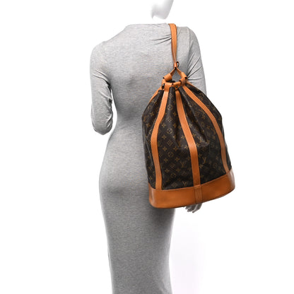 Louis Vuitton Monogram Randonnee GM Backpack 2 of 10