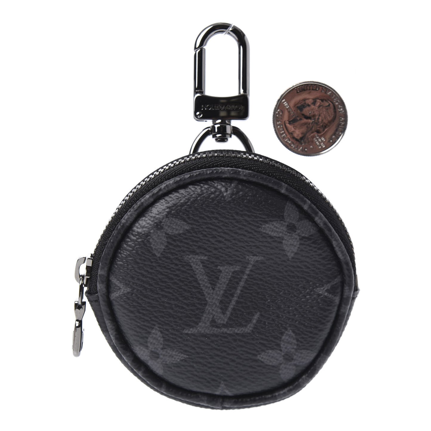 Damier Graphite Round Coin Purse