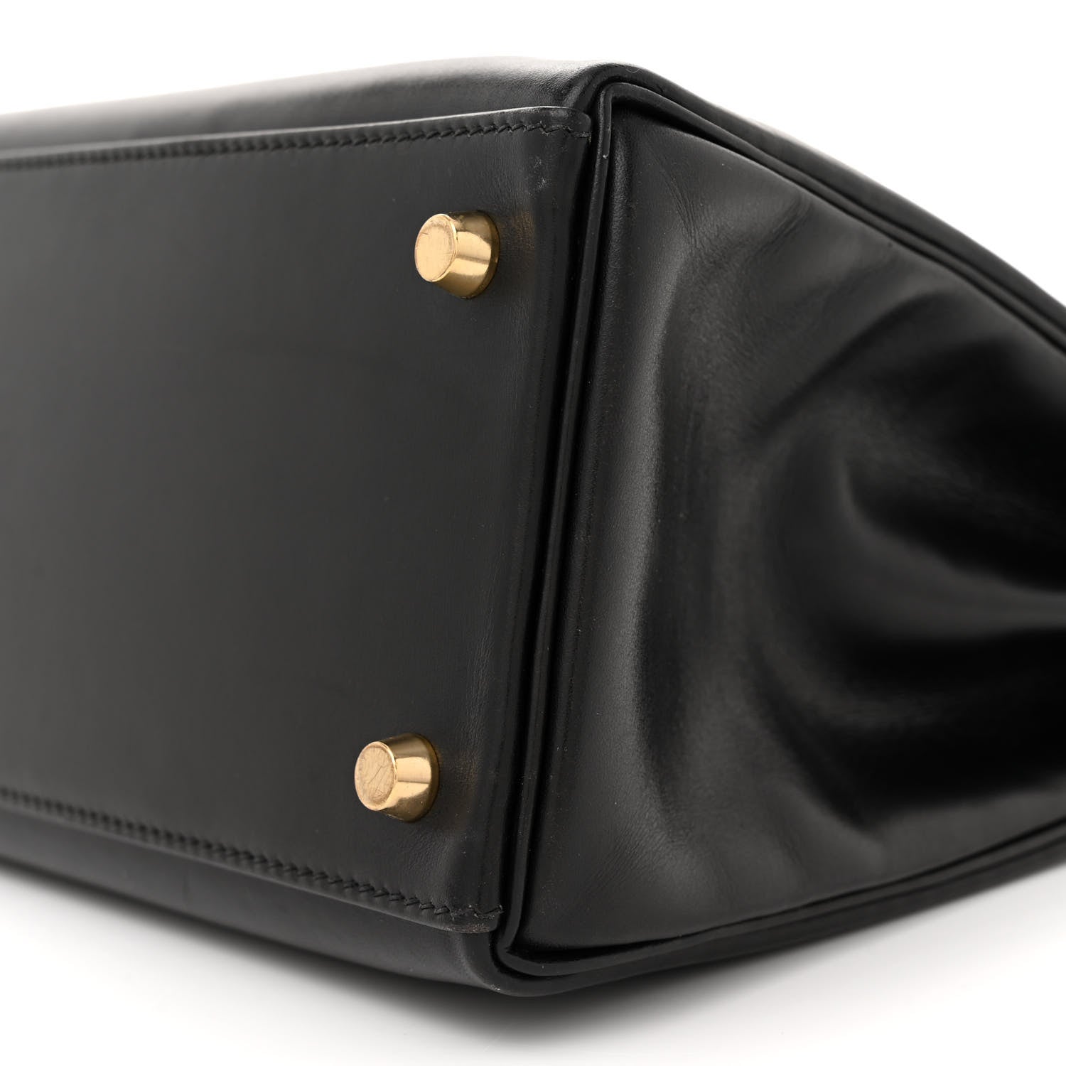 Hermes Box Kelly Retourne 28 Black 10 of 14
