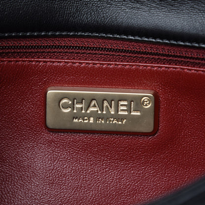 Chanel Lambskin Quilted Medium Westminster Pearl Flap Black 6 of 8