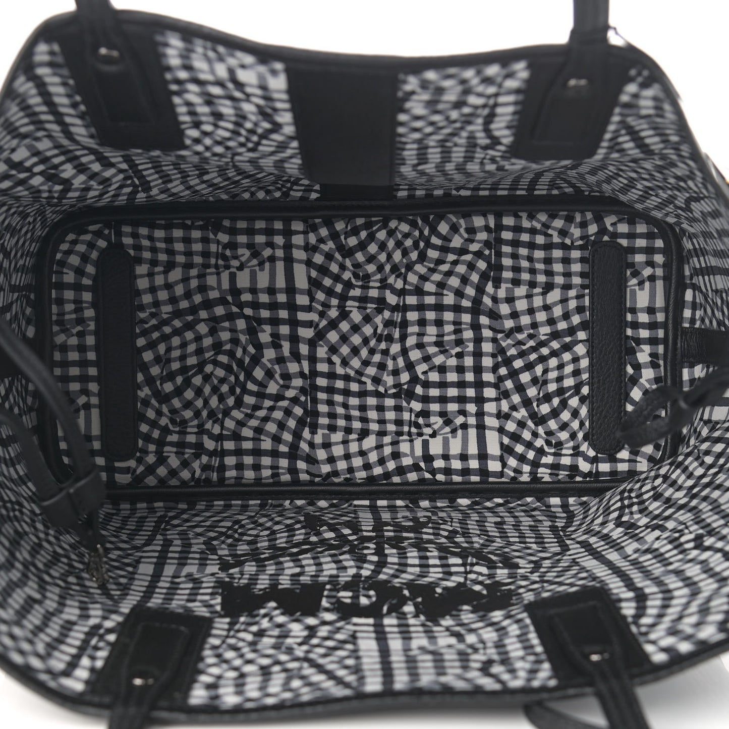 Visetos Medium Liz Reversible Shopper Tote Black