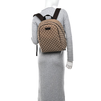 Gucci Monogram Travel Backpack Dark Brown 3 of 10